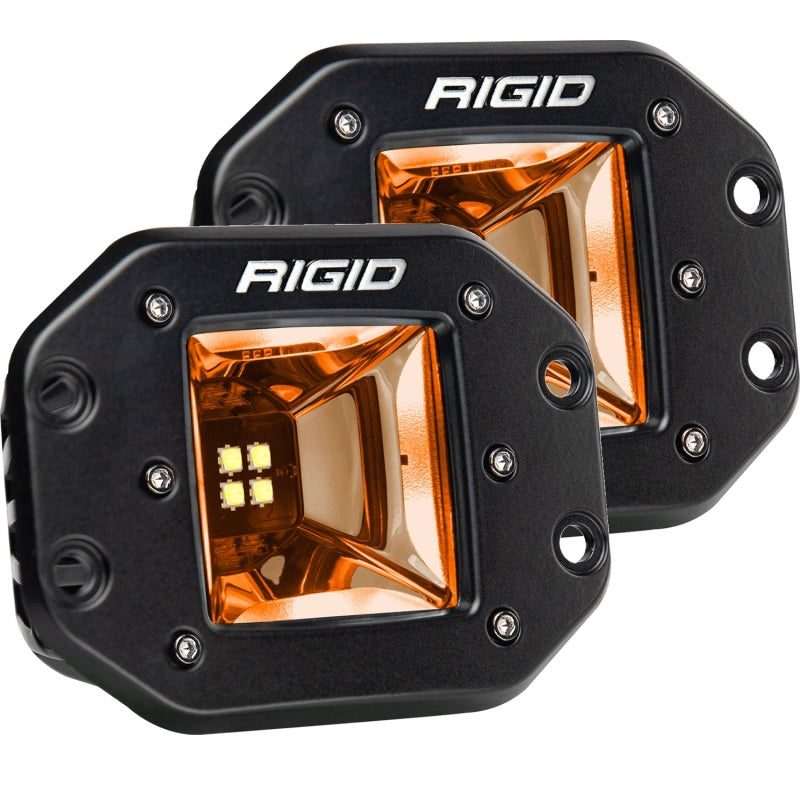 Rigid Industries Radiance+ Scene RGBW Flush Mount - Pair Rigid Industries Light Bars & Cubes  AXOPROS