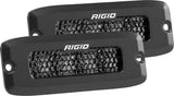 Rigid Industries SR-Q Series PRO Midnight Edition - Spot - Diffused - Pair Rigid Industries Light Bars & Cubes  AXOPROS