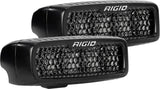 Rigid Industries SR-Q Series PRO Midnight Edition - Spot - Diffused - Pair Rigid Industries Light Bars & Cubes  AXOPROS
