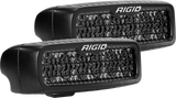 Rigid Industries SR-Q Series PRO Midnight Edition - Spot - Diffused - Pair Rigid Industries Light Bars & Cubes  AXOPROS