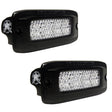 Rigid Industries SRQ - Flush Mount - Diffused - Back Up Light Kit Rigid Industries Light Bars & Cubes  AXOPROS