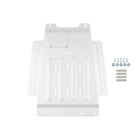 Rival 2015-Present Ford F150 Aluminum Transmission Catalytic Converter Skid Plate Rival 4x4 Skid Plates  AXOPROS