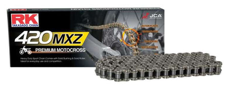 RK Chain 420MXZ-100L - Natural RK Chain Chains  AXOPROS