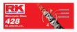 RK Chain 428-110 - Natural RK Chain Chains  AXOPROS