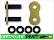 RK Chain 525XRE-RIVET - Natural RK Chain Chains  AXOPROS