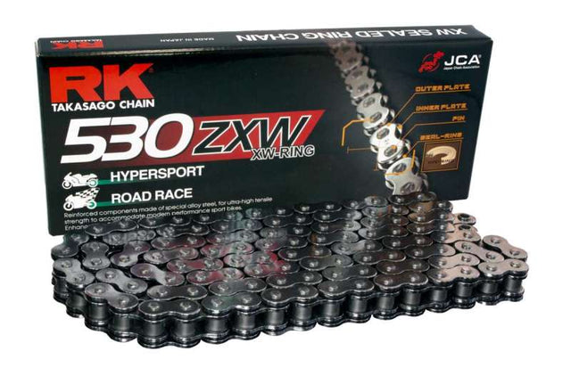 RK Chain CC530ZXW-120L XW-Ring - Chrome RK Chain Chains  AXOPROS