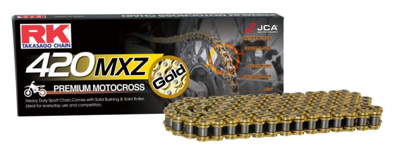 RK Chain GB420MXZ-126L - Gold RK Chain Chains  AXOPROS
