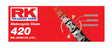 RK Chain 420-124 - Natural RK Chain Chains  AXOPROS