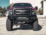 Road Armor 11-16 Ford F-250 SPARTAN Front Bumper Bolt-On Pre-Runner Guard - Tex Blk Road Armor Bumpers - Steel  AXOPROS