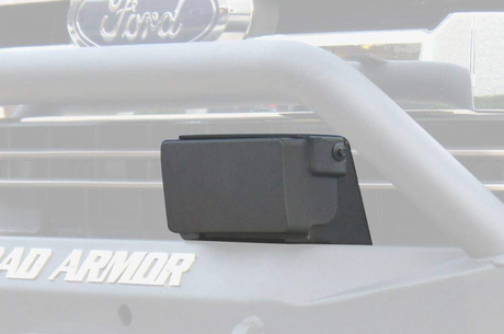 Road Armor 17-20 Ford F-150/F-250 Stealth Front Bumper Adaptive Cruise Control Module - Tex Blk Road Armor Bumpers - Steel  AXOPROS