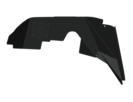 Road Armor 18-20 Jeep Wrangler JL Stealth Front Fender Liner Body Armor - Black Steel Road Armor Fenders  AXOPROS