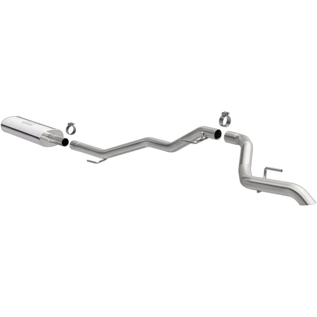 Rock Crawler Series Stainless Cat-Back System MagnaFlow Exhaust Products Exhaust System Kit  AXOPROS