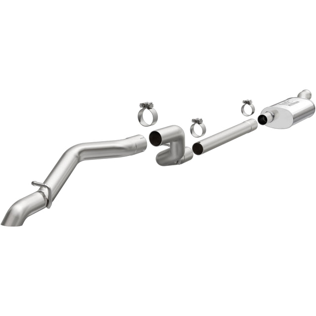 Rock Crawler Series Stainless Cat-Back System MagnaFlow Exhaust Products Exhaust System Kit  AXOPROS