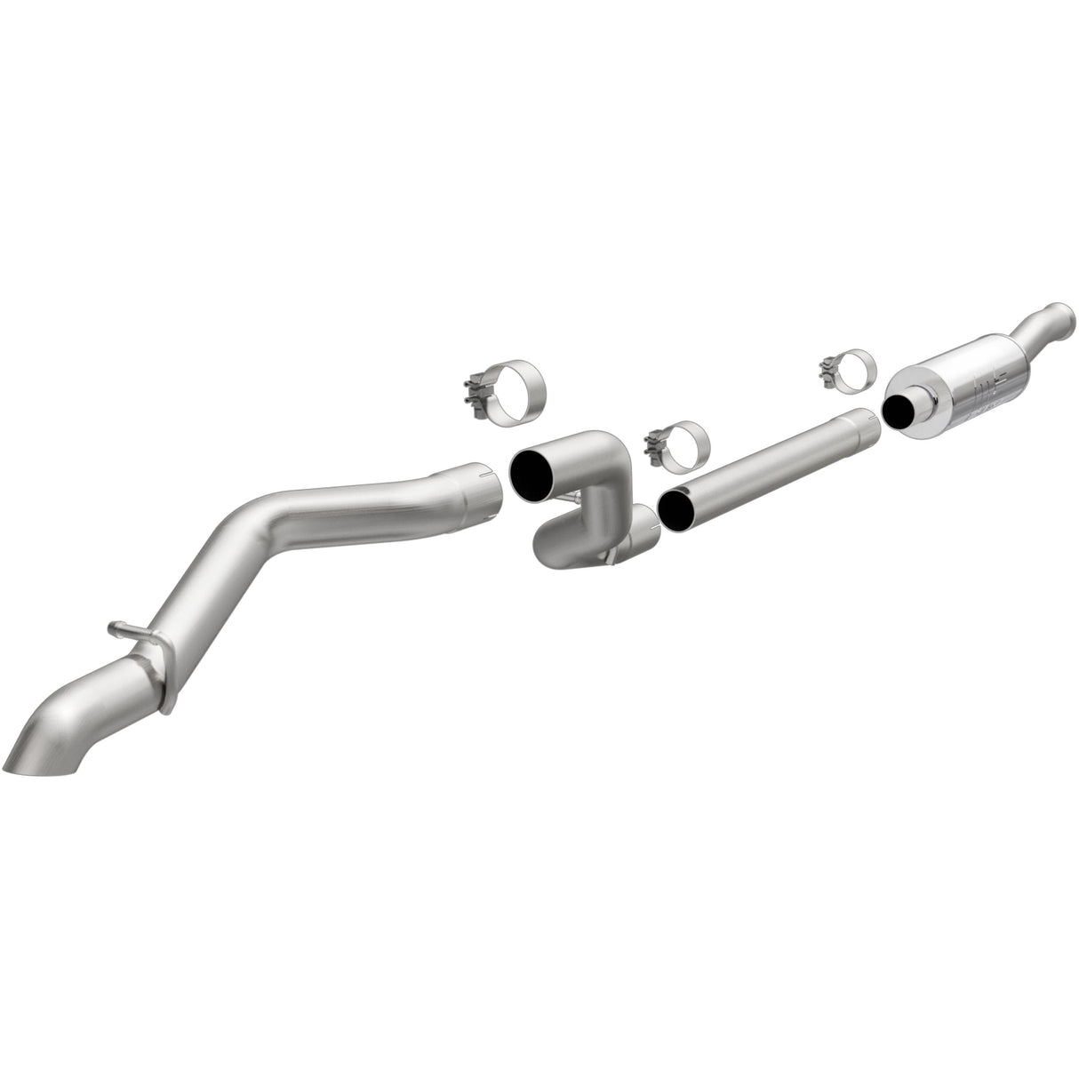 Rock Crawler Series Stainless Cat-Back System MagnaFlow Exhaust Products Exhaust System Kit  AXOPROS