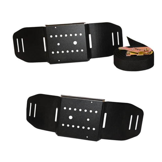 Rock Slide Any Tire Size Ez Rack Kit / Basic / Steel Rock Slide Engineering Hardware - Singles  AXOPROS