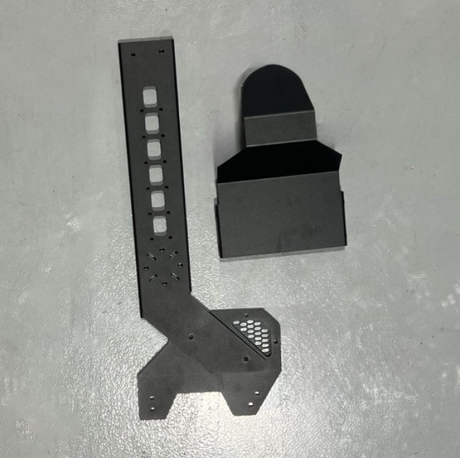 Rock Slide Engineering 20-23 Jeep Gladiator Overland Rack - Rear Quarter Side Rails Rock Slide Engineering Bed Racks  AXOPROS