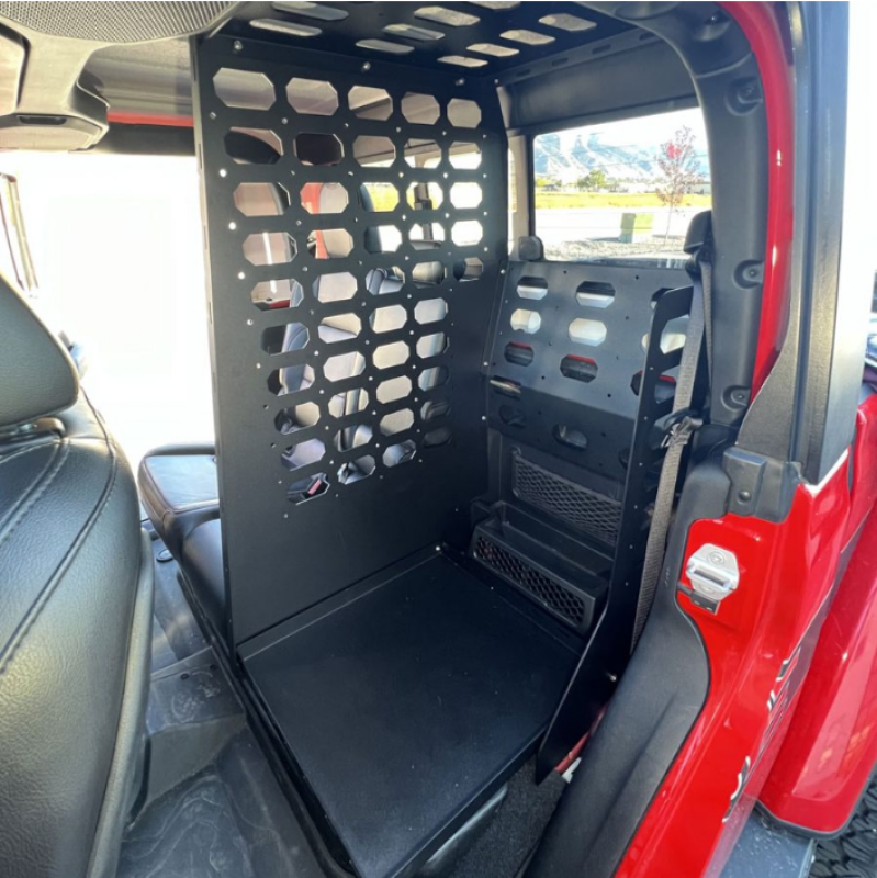 Rock Slide Engineering 20-23 Jeep JT Gladiator Rear Seat Cargo Rack Rock Slide Engineering Bed Racks  AXOPROS