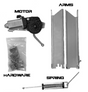 Rock Slide Rebuild Kit For Gen 3 Step Slider - JK/JL/JT 2D/4D Pass Rock Slide Engineering Hardware - Singles  AXOPROS