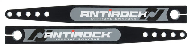 RockJock Antirock Fabricated Steel Sway Bar Arms 20in Long 18.195in C-C 5 Holes w/ Stickers Pair RockJock Sway Bars  AXOPROS