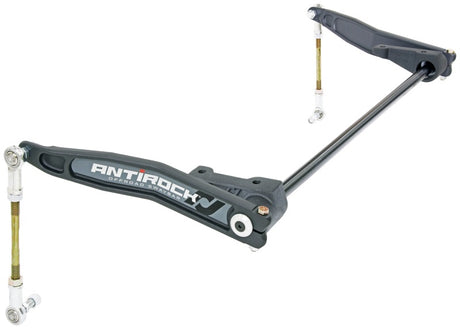 RockJock JK Antirock Sway Bar Kit Front Forged Arms Forged Brackets Heavy 1in Bar RockJock Sway Bars  AXOPROS