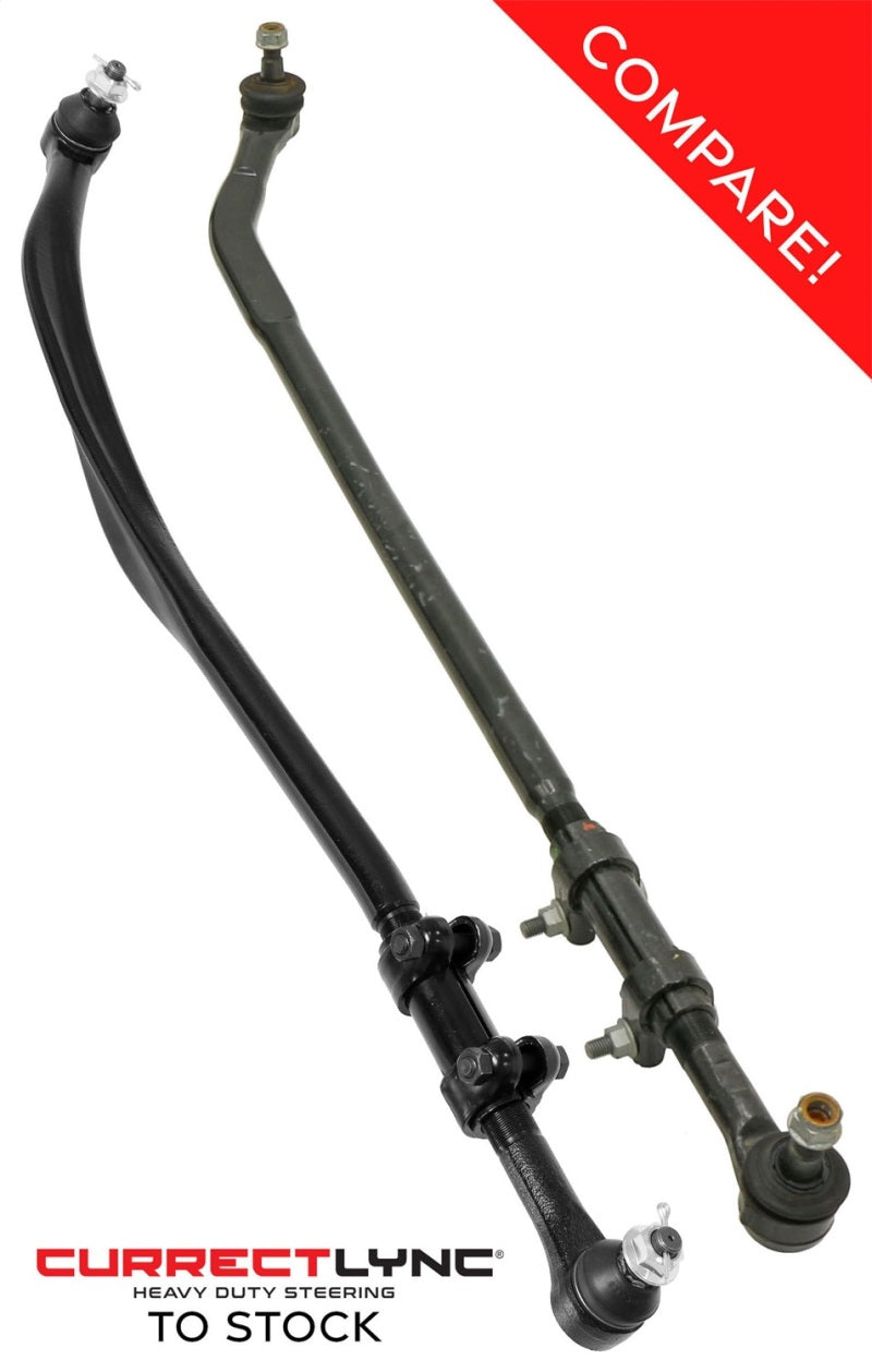 RockJock JK Currectlync Drag Link Organically Shaped Forged Steel RockJock Steering Knuckles & Spindles  AXOPROS