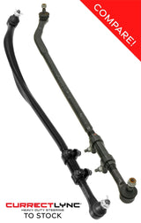 RockJock JK Currectlync Drag Link Organically Shaped Forged Steel RockJock Steering Knuckles & Spindles  AXOPROS