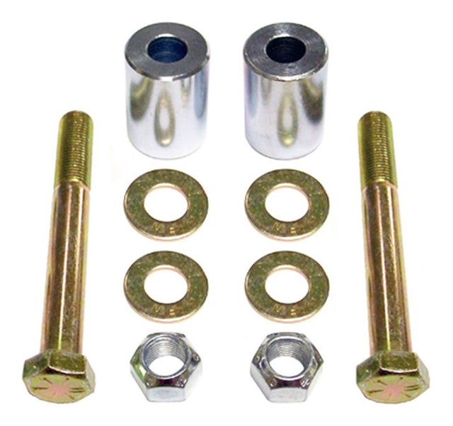 RockJock JK Shock Mount Relocation Kit Rear Lower w/ Hardware Pair RockJock Suspension Arms & Components  AXOPROS