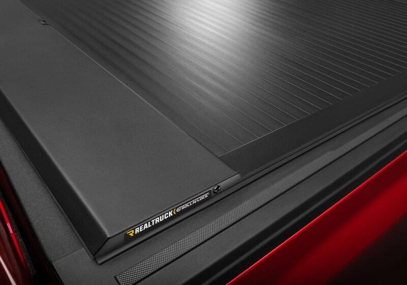 Roll-N-Lock 2021 Ford F-150 67.1in A-Series Retractable Tonneau Cover Roll-N-Lock Tonneau Covers - Retractable  AXOPROS