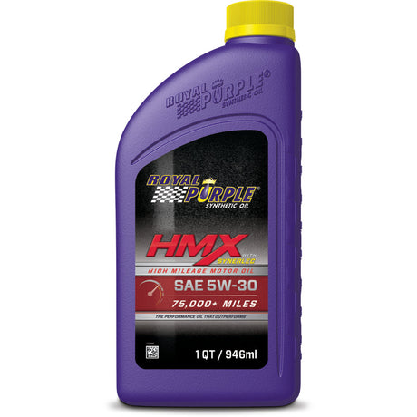 Royal Purple HMX Premium Synthetic High Mileage 5W-30 Motor Oil - 1 Quart Royal Purple Motor Oils  AXOPROS