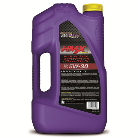 Royal Purple HMX Premium Synthetic High Mileage 5W-30 Motor Oil - 5 Quart Royal Purple Motor Oils  AXOPROS