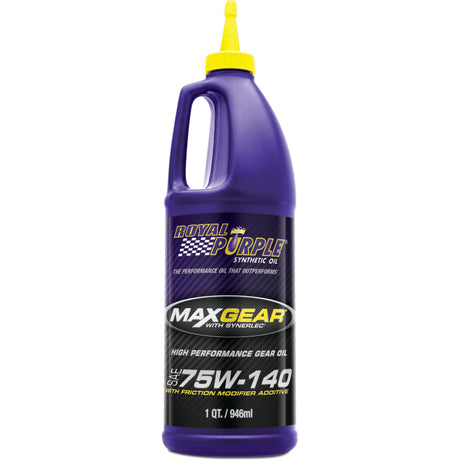 Royal Purple Max Gear Synthetic 75W-140 Gear Oil - 1 Quart Royal Purple Gear Oils  AXOPROS