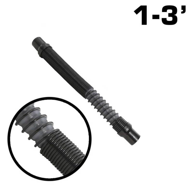 Rugged Radios 1 to 3 Ft MAC-X Expandable Ultra Flex Helmet Air Pumper System Hose by Rugged Radios Rugged Radios Audio  AXOPROS