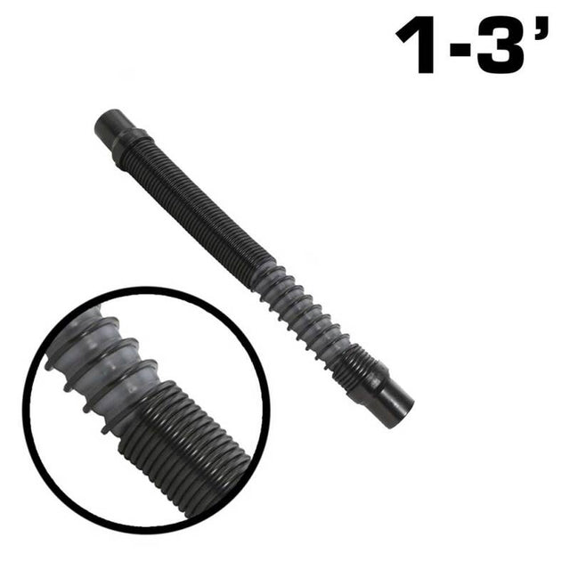 Rugged Radios 1 to 3 Ft MAC-X Expandable Ultra Flex Helmet Air Pumper System Hose by Rugged Radios Rugged Radios Audio  AXOPROS