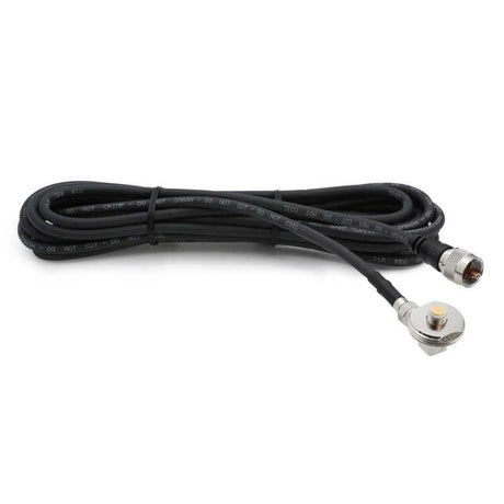 Rugged Radios 15 Ft Antenna Cable with Removable Mini 3/8 NMO Bulkhead Mount Rugged Radios Wiring Connectors  AXOPROS