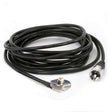 Rugged Radios 15 Ft Antenna Coax Cable with 3/8 NMO Mount Rugged Radios Wiring Connectors  AXOPROS
