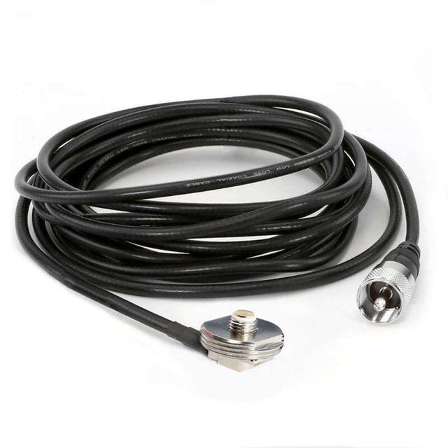 Rugged Radios 15 Ft Antenna Coax Cable with 3/8 NMO Mount Rugged Radios Wiring Connectors  AXOPROS
