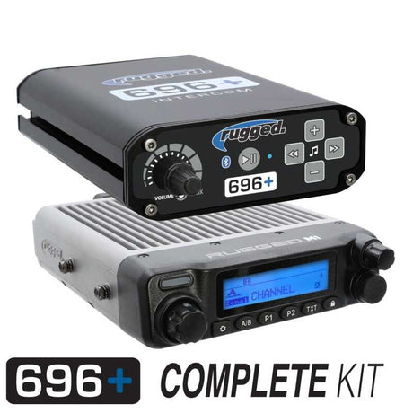 Rugged Radios 696 PLUS Complete Master Comm Kit with Intercom and 2-Way Radio M1 VHF Business Band Rugged Radios Radio Communications  AXOPROS