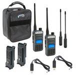 Rugged Radios ADVENTURE PACK - GMR2 PLUS - GMRS / FRS Two Way Handheld Radios with Accessories Rugged Radios Radio Communications  AXOPROS