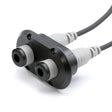 Rugged Radios Dual Headset / Helmet Jack Flush Mount Offroad Rugged Radios Audio  AXOPROS