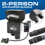 Rugged Radios MAC Air 2-Person Helmet Air Pumper (Bundle) Rugged Radios Radio Communications  AXOPROS