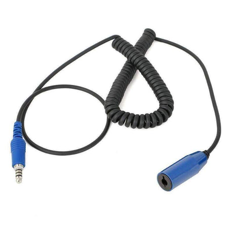 Rugged Radios OFFROAD Headset or Helmet Extension Coil Cable Rugged Radios Wiring Connectors  AXOPROS