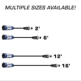Rugged Radios OFFROAD Straight Cable to Intercom (Select Length) 16 Feet Rugged Radios Wiring Connectors  AXOPROS