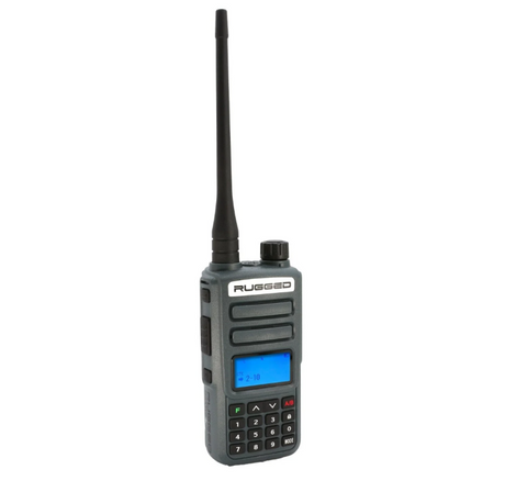 Rugged Radios Rugged GMR2 PLUS - GMRS / FRS Two Way Handheld Radio Grey Rugged Radios Radio Communications  AXOPROS