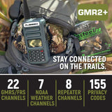 Rugged Radios Rugged GMR2 PLUS - GMRS / FRS Two Way Handheld Radio Safety Orange Rugged Radios Radio Communications  AXOPROS
