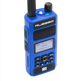 Rugged Radios Rugged R1 - Business Band Two Way Handheld Radio - Digital and Analog Blue Rugged Radios Radio Communications  AXOPROS