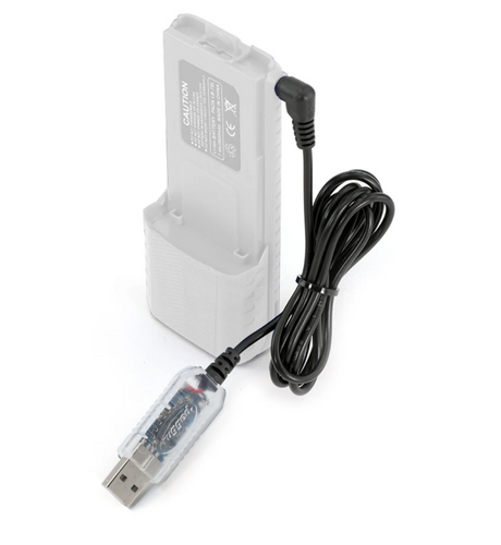 Rugged Radios USB Charging Cable for R1 - V3 - GMR2 and GMR2 PLUS Handheld Radios Rugged Radios Audio  AXOPROS