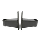 Rugged Ridge 07-18 Jeep Wrangler JK Textured Black Mirror Relocation Brackets Rugged Ridge Exterior Trim  AXOPROS