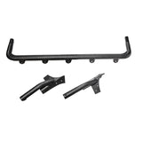 Rugged Ridge 07-18 Jeep Wrangler JK Textured Black Windshield Mount Light Bar Rugged Ridge Light Mounts  AXOPROS