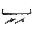 Rugged Ridge 07-18 Jeep Wrangler JK Textured Black Windshield Mount Light Bar Rugged Ridge Light Mounts  AXOPROS