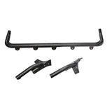 Rugged Ridge 07-18 Jeep Wrangler JK Textured Black Windshield Mount Light Bar Rugged Ridge Light Mounts  AXOPROS